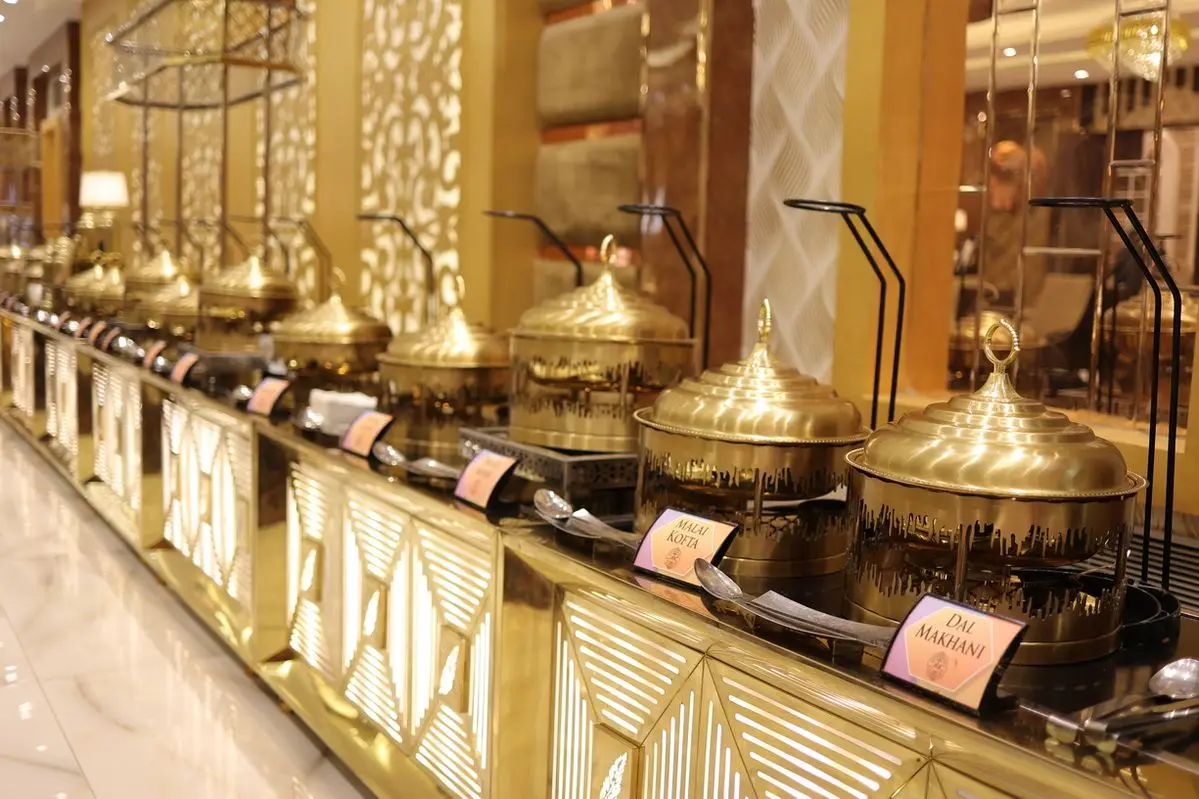 Wedding catering setup by Shree Gajanan Caterers in Jaipur