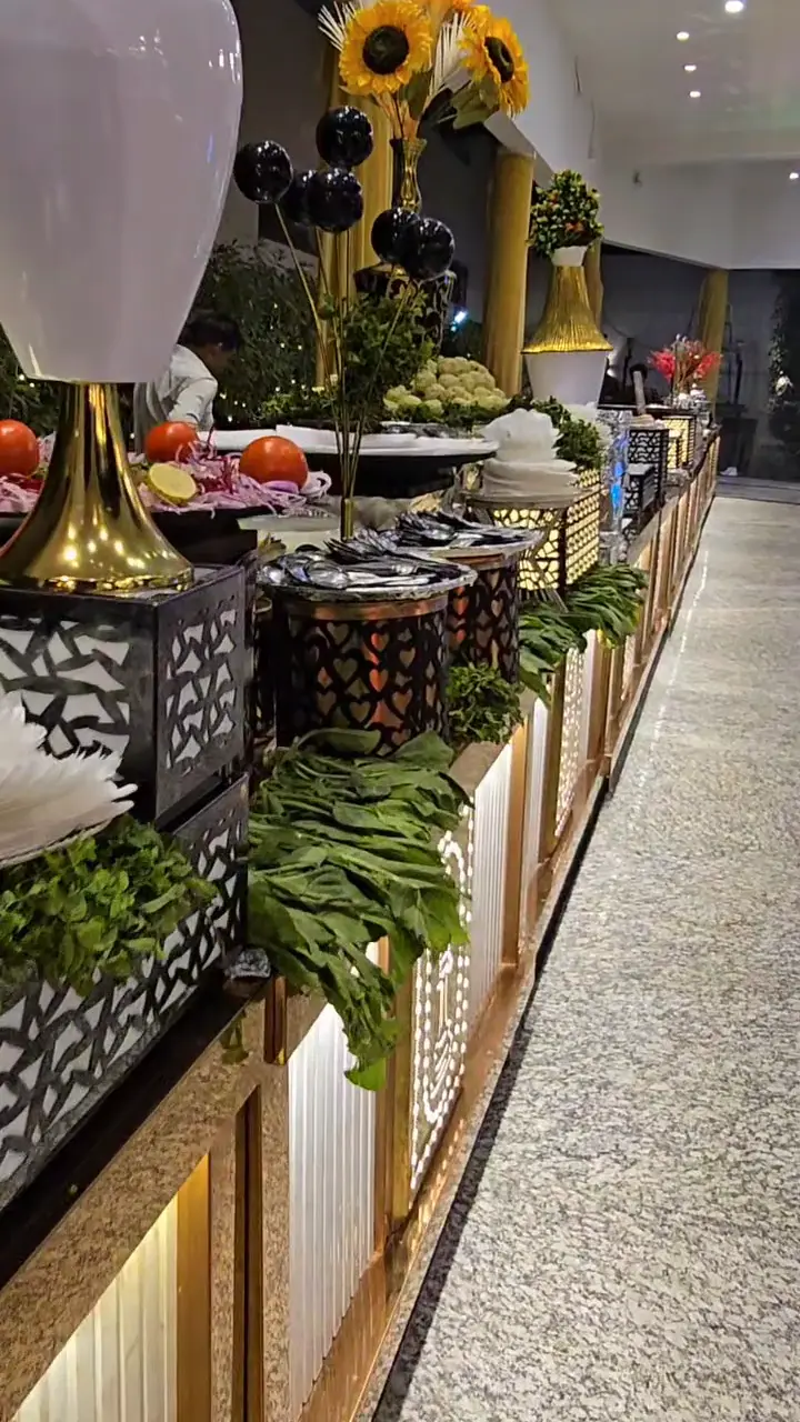 Vegetarian catering dishes prepared by Shree Gajanan Caterers